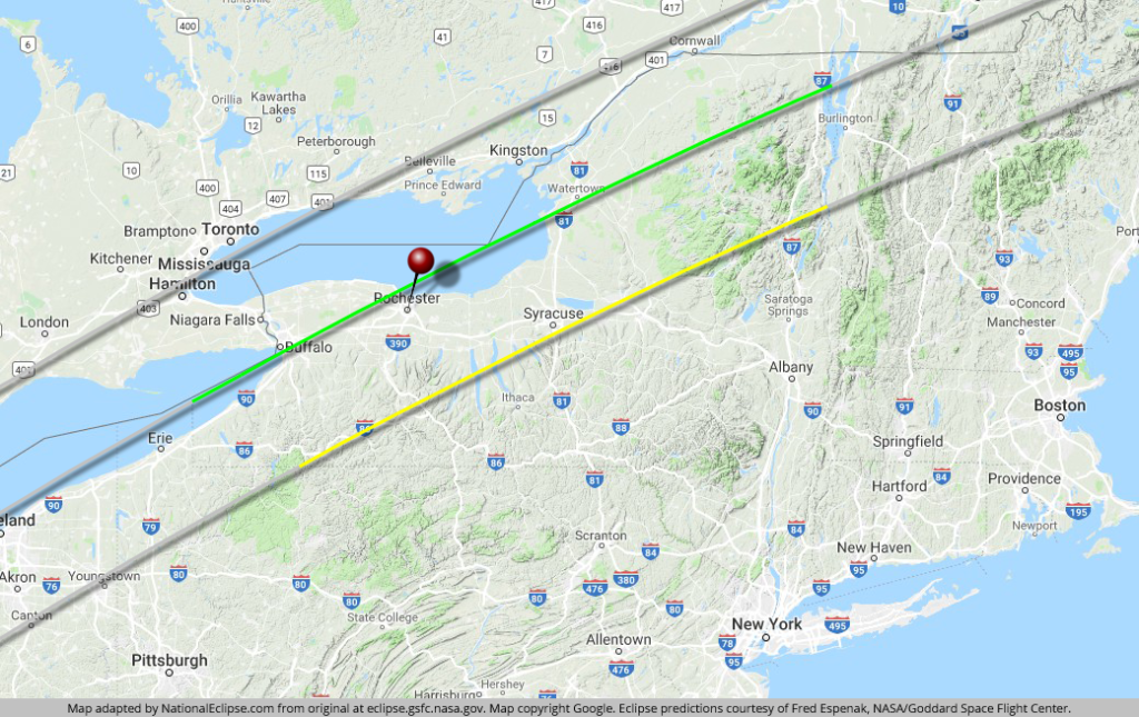 Solar Eclipse 2024 New York Map Rasla Cathleen